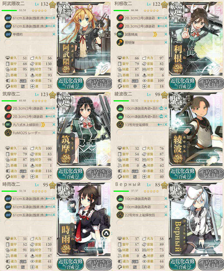 艦これ 16冬イベント E 3輸送ゲージ破壊しました けんたろうの艦これ日記