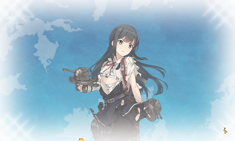 艦これアーケード 朝潮改二中破 明